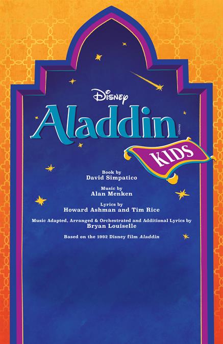 Disney's Aladdin KIDS Theatre Poster