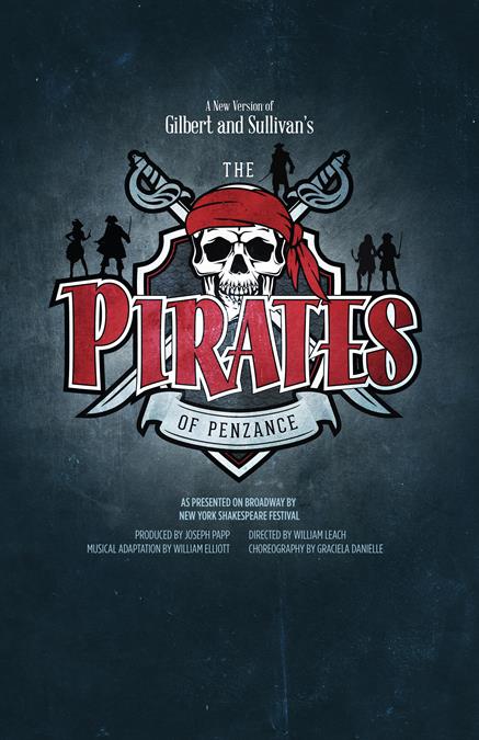 The Pirates of Penzance Theatre Poster