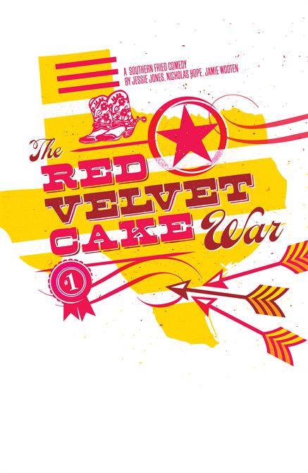 The Red Velvet Cake War Poster Design