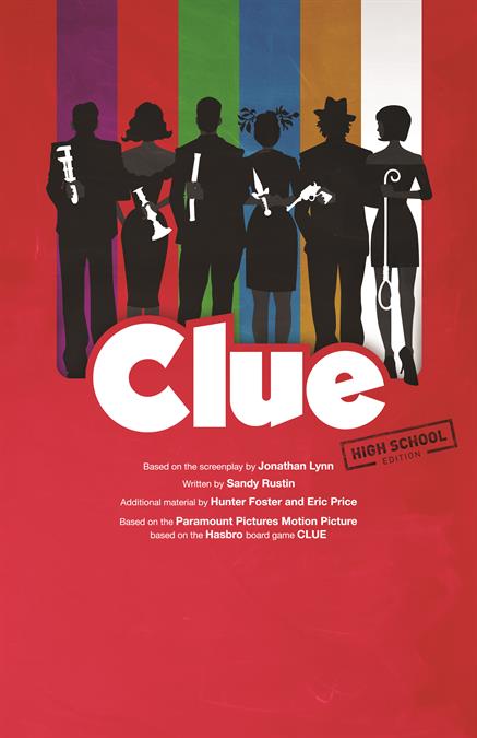 Clue (High School Edition) Theatre Poster