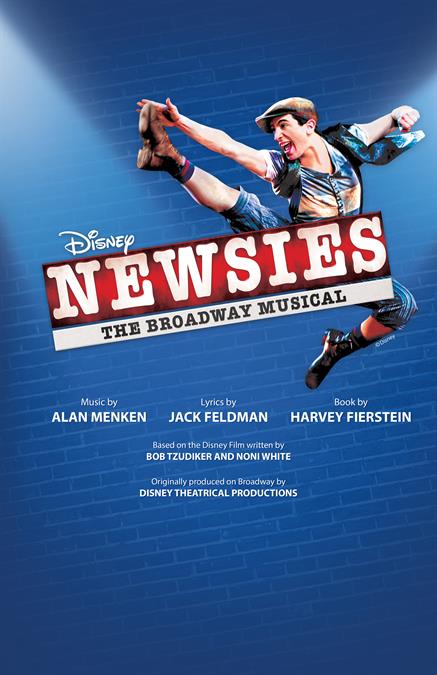 Disney's Newsies Theatre Poster