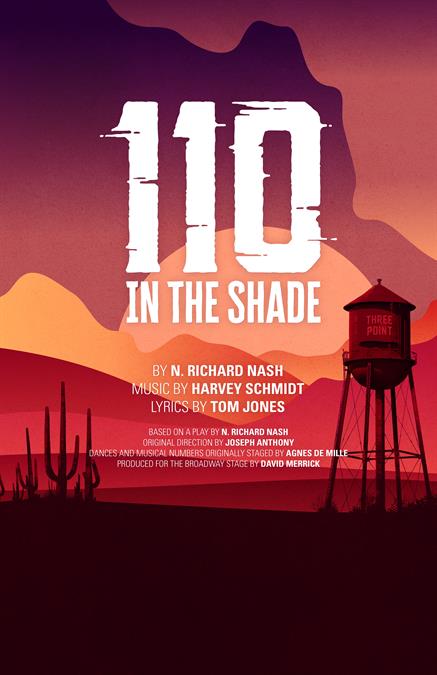 110 In the Shade Theatre Poster