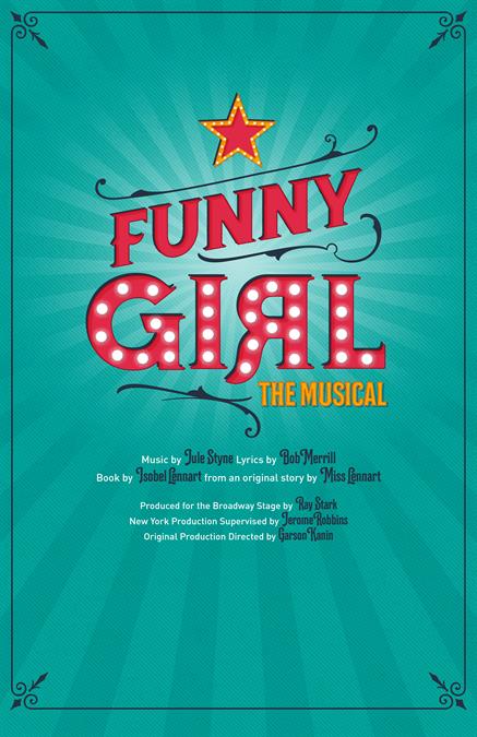 Funny Girl Theatre Poster