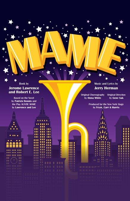 Mame Theatre Poster
