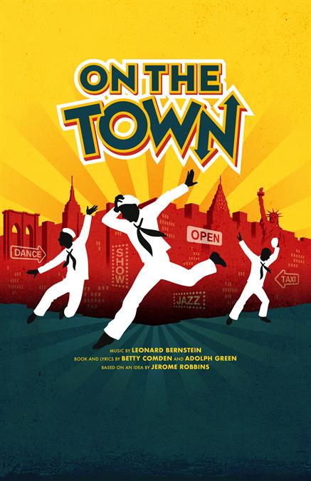 On The Town Theatre Poster