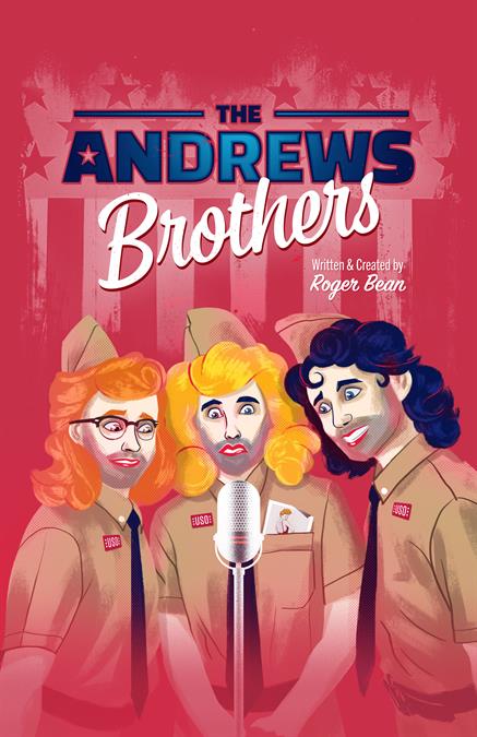 The Andrews Brothers Theatre Poster