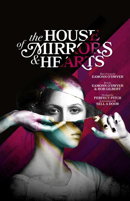 The House of Mirrors and Hearts Theatre Poster