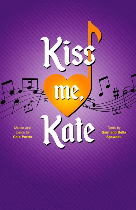 Kiss Me, Kate Theatre Poster