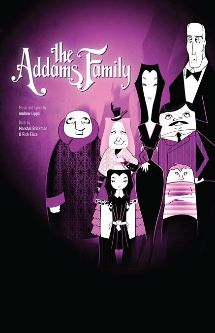 The Addams Family Poster Design