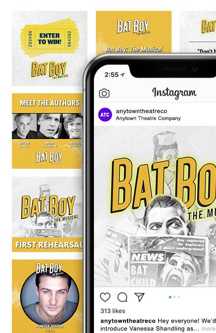 Bat Boy: The Musical Theatre Logo Pack