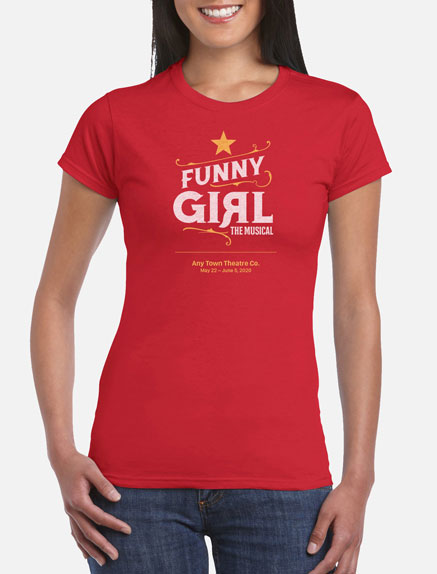 Women's Funny Girl T-Shirt
