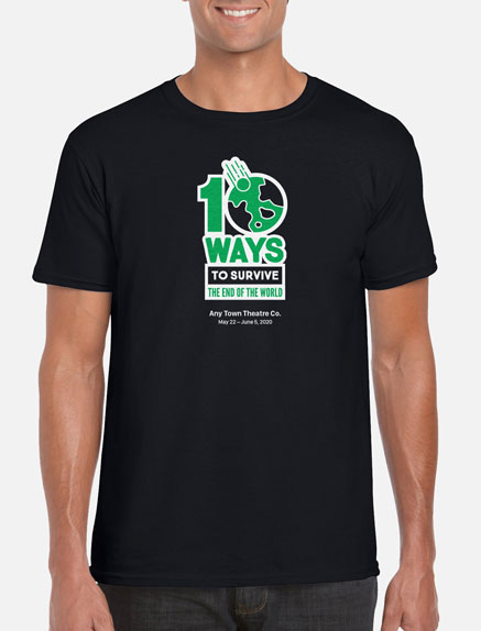 Men's 10 Ways To Survive the End of the World T-Shirt