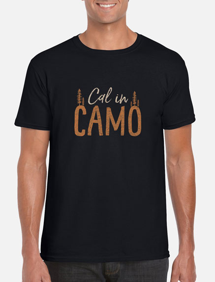 Men's Cal in Camo T-Shirt