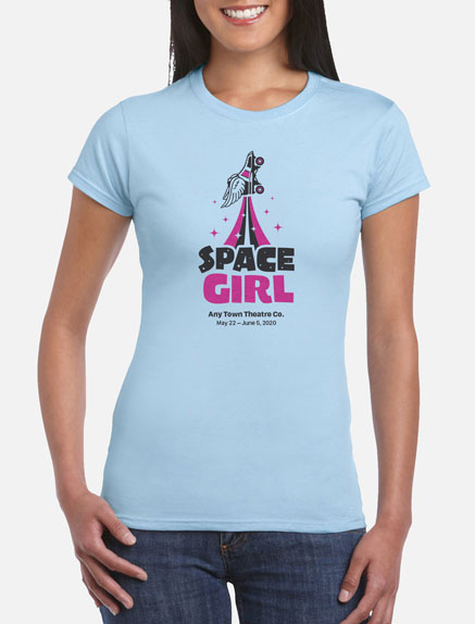 Women's Space Girl T-Shirt