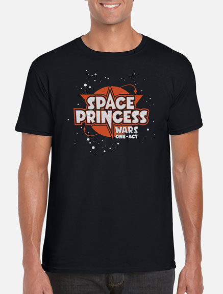 Men's Space Princess Wars: One Act T-Shirt