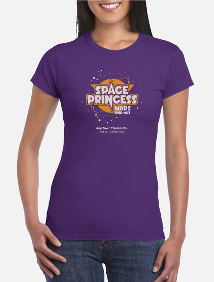 Women's Space Princess Wars: One Act T-Shirt