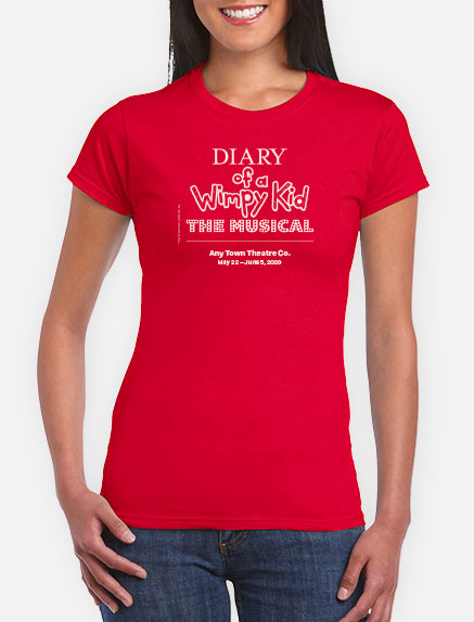 Women's Diary of a Wimpy Kid T-Shirt