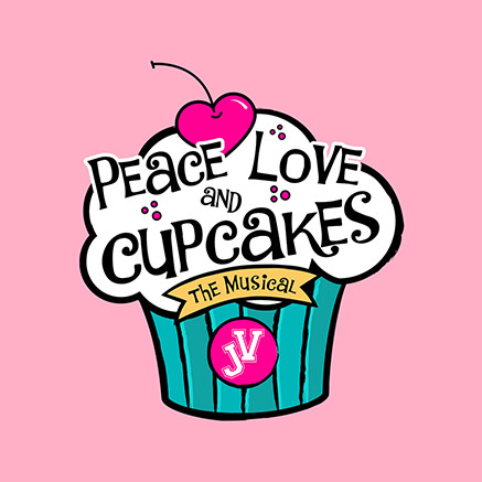 Peace, Love and Cupcakes JV Logo Pack