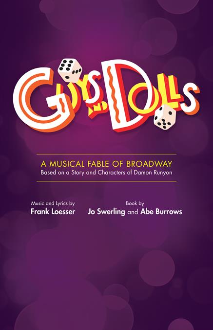 Guys and Dolls Theatre Poster