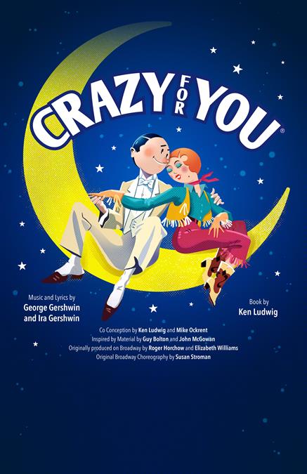 Crazy For You Poster Theatre Artwork Promotional Material By Subplot Studio