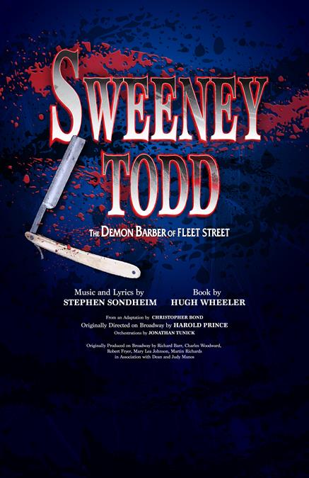 Sweeney Todd Theatre Poster