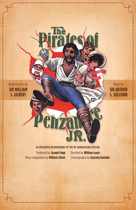 The Pirates of Penzance JR. Theatre Poster