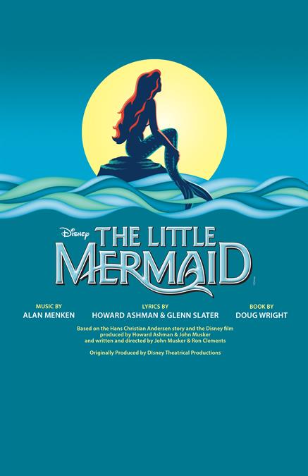 Disney's The Little Mermaid Theatre Poster