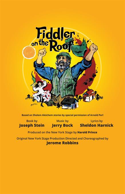 Fiddler on the Roof Theatre Poster