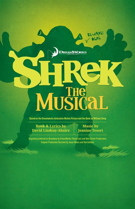 shrek the musical movie poster