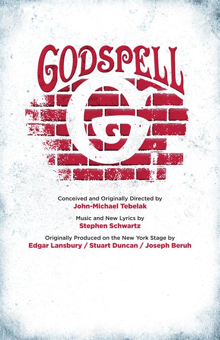 Godspell (2012) Theatre Poster