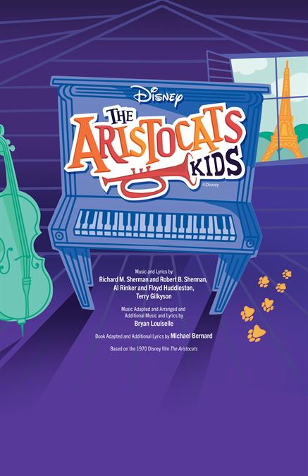 Disney's Aristocats KIDS Theatre Poster