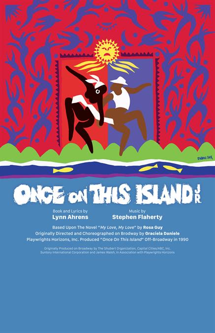 Once On This Island JR. Theatre Poster