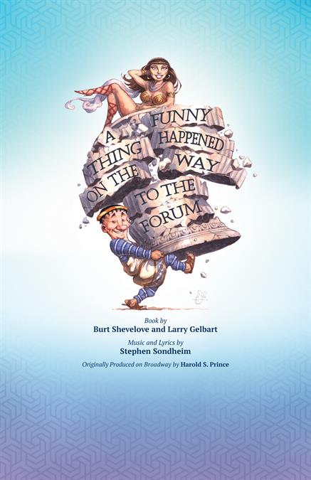 A Funny Thing Happened on the Way to the Forum Theatre Poster
