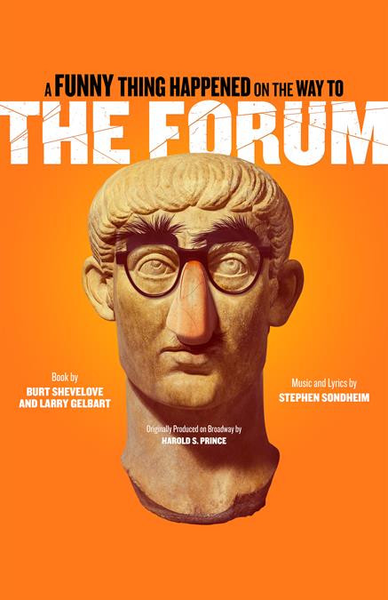 A Funny Thing Happened on the Way to the Forum Theatre Poster