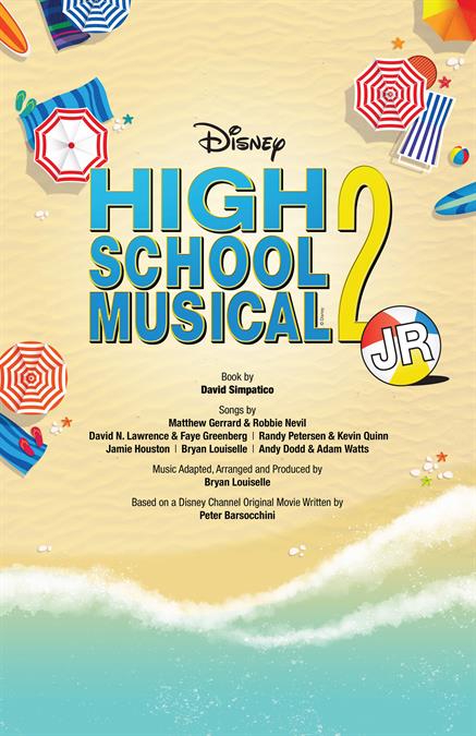 Disney's High School Musical 2 JR. Theatre Poster