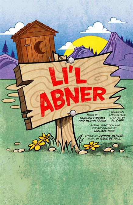 Li'l Abner Theatre Poster