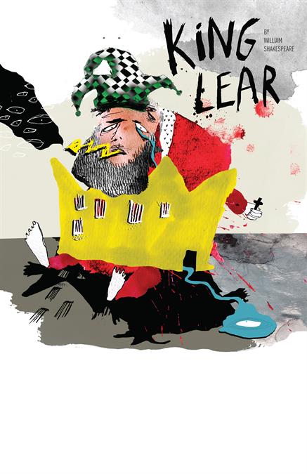 King Lear Theatre Poster