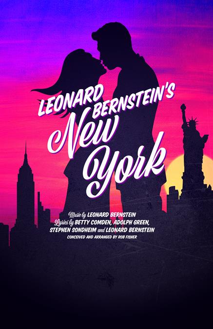 Leonard Bernstein's New York Theatre Poster