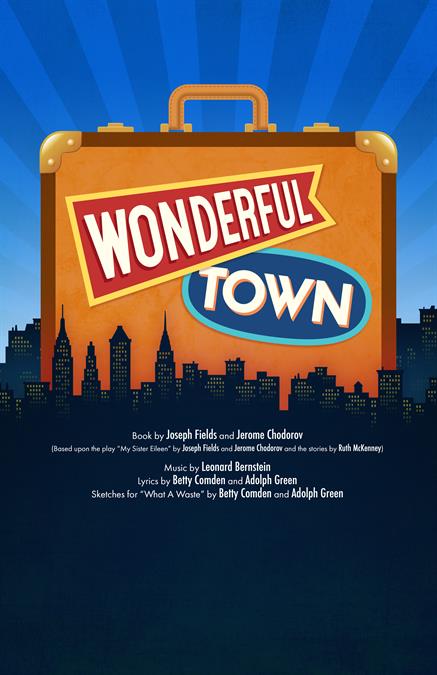 Wonderful Town Theatre Poster