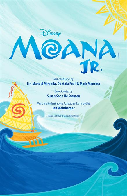Disney's Moana JR. Theatre Poster
