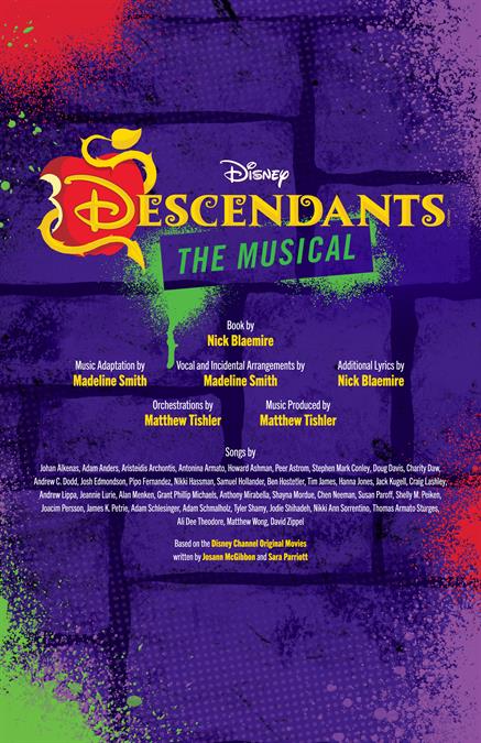 Descendants: The Musical Poster | Theatre Artwork & Promotional ...