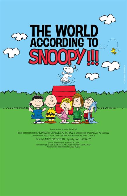 The World According to Snoopy Theatre Poster