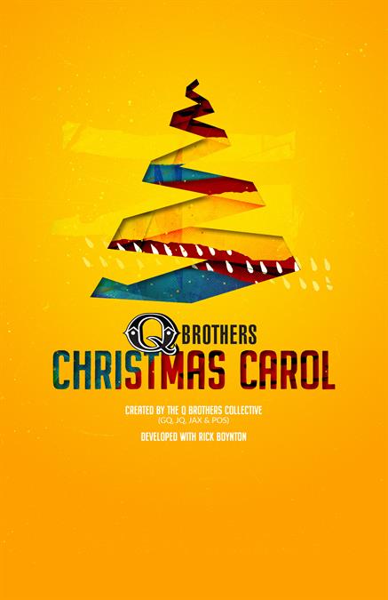 Q Brothers Christmas Carol Theatre Poster