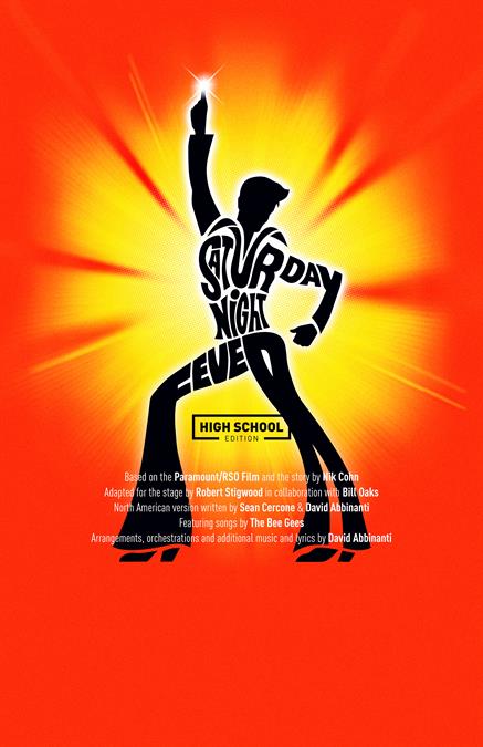 Saturday Night Fever (High School Edition) Theatre Poster