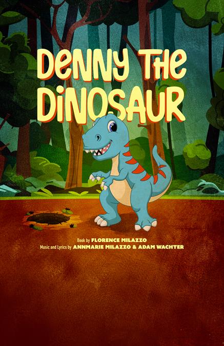 Denny the Dinosaur Theatre Poster
