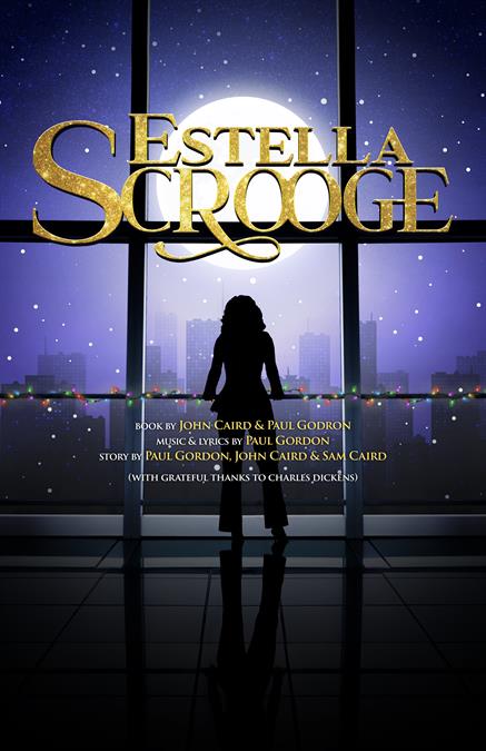 Estella Scrooge Theatre Poster