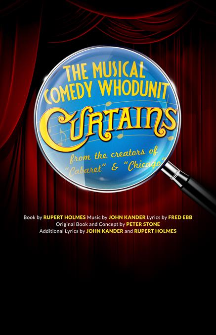 Curtains Theatre Poster