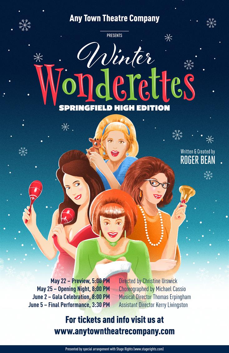 Winter Wonderettes: Springfield High Edition Poster