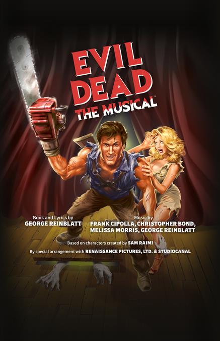 Evil Dead The Musical Theatre Poster