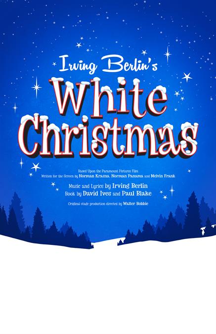 Irving Berlin's White Christmas Theatre Poster